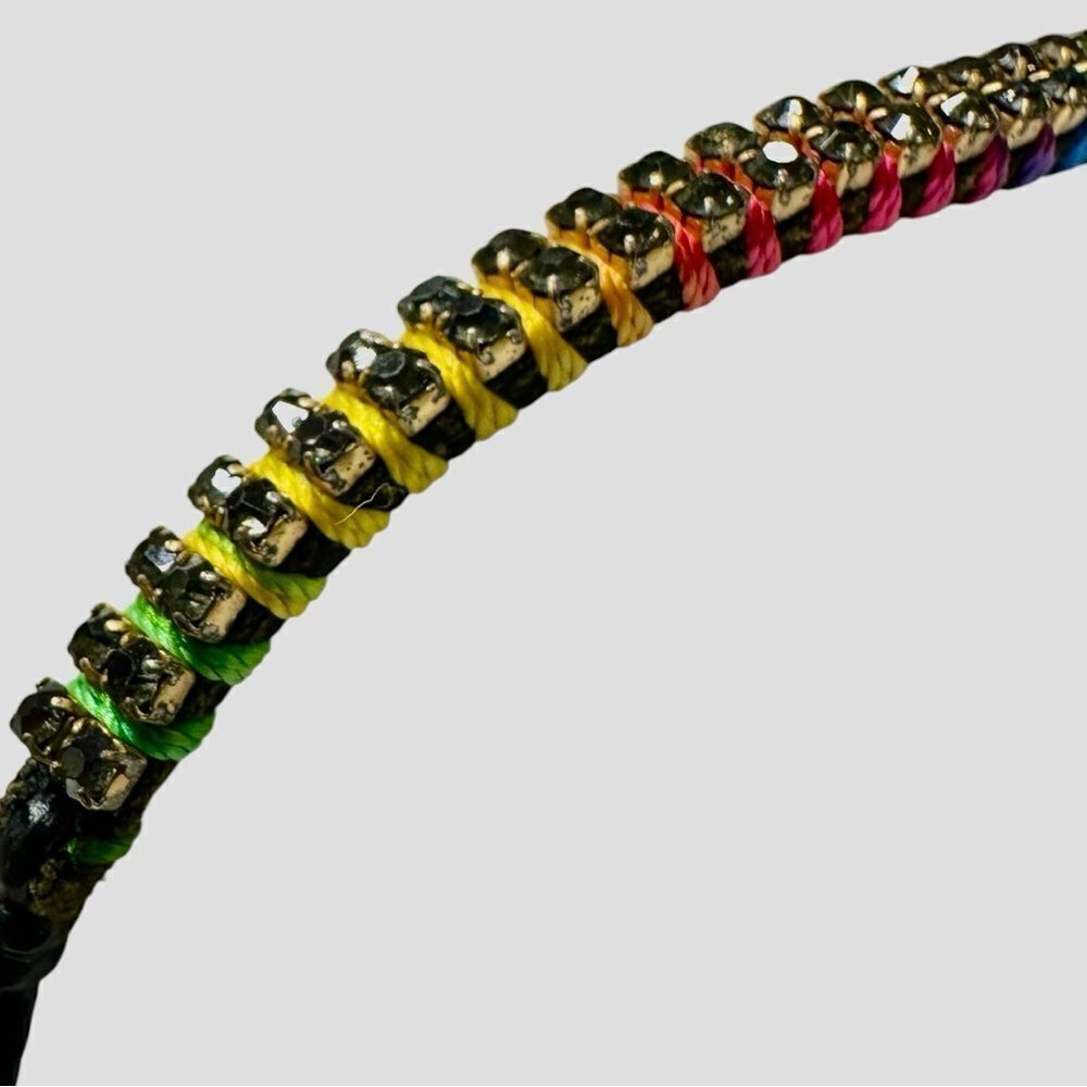 Stella & Dot Rainbow Woven Bracelet – Unisex & Trendy - Picture 13 of 17